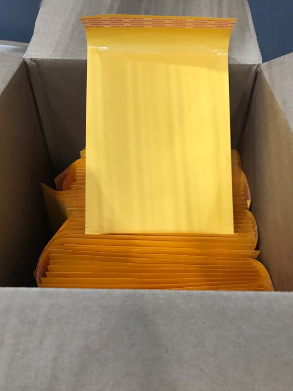 Photo 1 of 7" by 9" Yellow Envelopes (50Pck) 