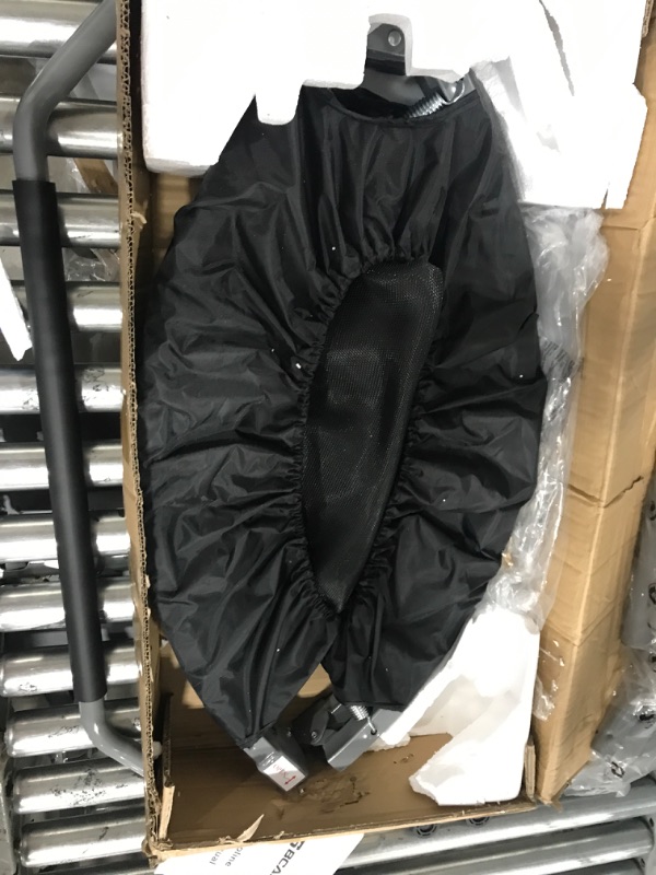 Photo 1 of **MISSING PARTS** BCAN 40/48" Foldable Mini Trampoline, Fitness Rebounder with Adjustable Foam Handle, Exercise Trampoline for Adults Indoor/Garden Workout Max Load 330lbs/440lbs
