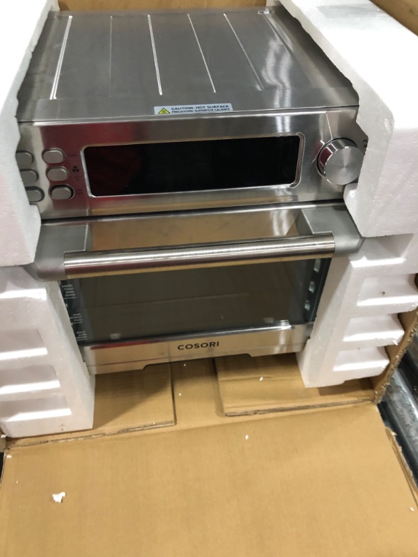 Photo 2 of **PARTS ONLY** COSORI Air Fryer Toaster Oven Combo, 12-in-1 Convection Ovens Countertop, Stainless Steel