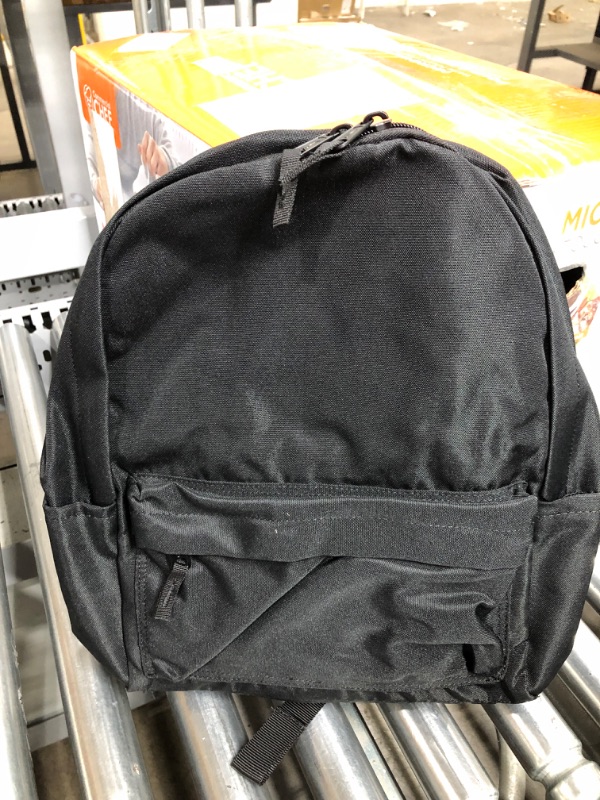 Photo 2 of Amazon Basics Classic School Backpack - Black 1-Pack Backpack Only Black