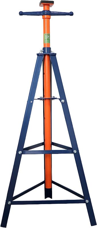 Photo 1 of 2 Ton Tripod Underhoist Support Stand, High-Lift Under Hoist Tripod Stand, 4400lb Capacity?Adjustable Height Engine Jack