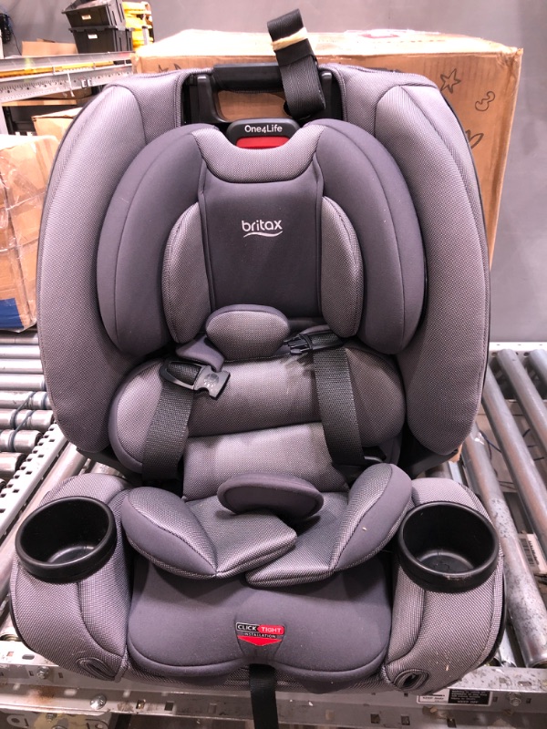 Photo 2 of Britax One4Life ClickTight All-in-One Car Seat – 10 Years of Use – Infant, Convertible, Booster – 5 to 120 pounds - SafeWash Fabric, Drift Drift [New Version]