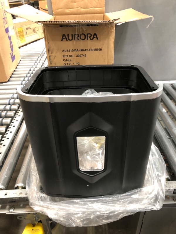 Photo 2 of Aurora AU1210MA Professional Grade High Security 12-Sheet Micro-Cut Paper/ CD and Credit Card/ 60 Minutes Continuous Run Time Shredder