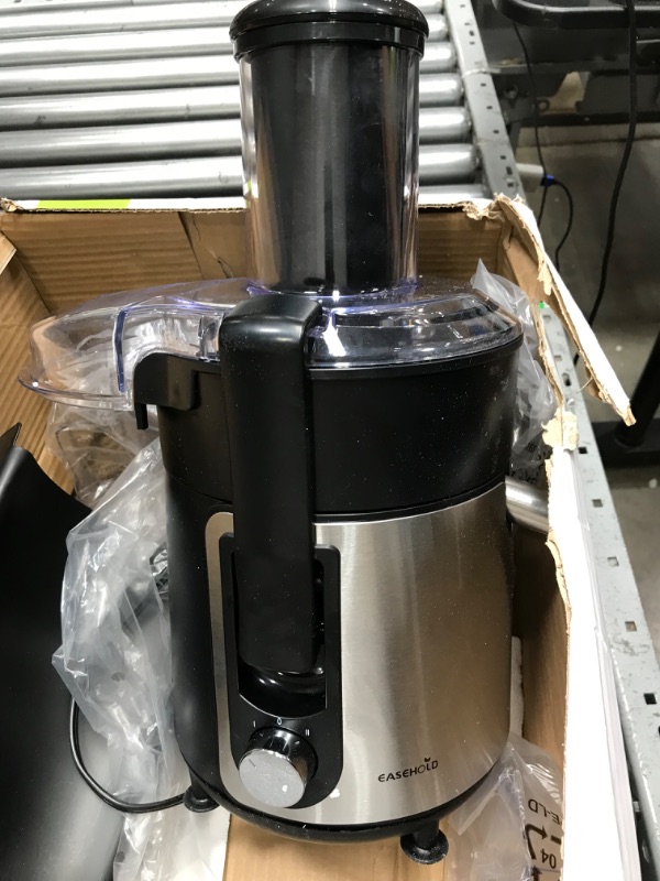 Photo 4 of *** Spare parts *** EASEHOLD Upgraded Juicer Machine, Centrifugal Juice Extractor for Vegetable and Fruit, Anti-Drip, Easy to Clean, BPA-Free with Juice Jug and Pulp Container, 1000W 1000 Watts Motor