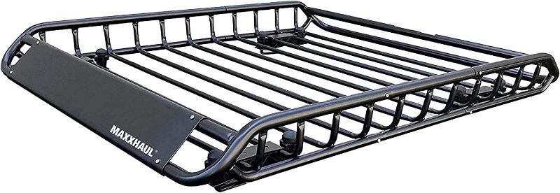 Photo 1 of ***PARTS ONLY*** MaxxHaul 70115 46" x 36" x 4-1/2" Roof Rack Rooftop Cargo Carrier Steel Basket, Car Top Luggage Holder for SUV and Pick Up Trucks - 150 lb. Capacity
