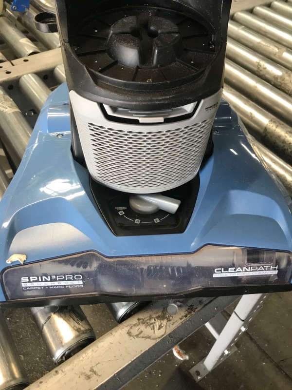 Photo 4 of  USED. Dirt Devil Endura Max Upright Bagless Vacuum Cleaner for Carpet and Hard Floor, Powerful, Lightweight, Corded, UD70174B, BLUE.