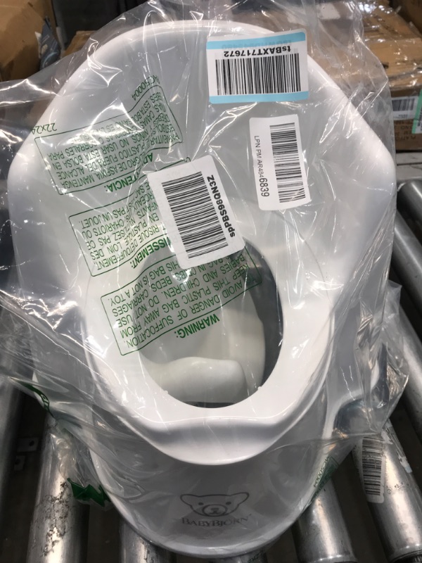 Photo 1 of BabyBjörn Potty Chair, White/Grey
