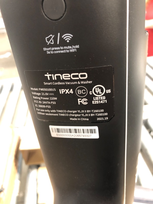 Photo 4 of Tineco Floor ONE S3 Cordless Hardwood Floors Cleaner, Lightweight Wet Dry Vacuum Cleaners for Multi-Surface Cleaning with Smart Control System