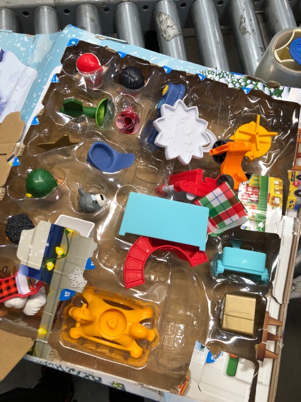 Photo 1 of Fisher-Price Little People Advent Calendar, Christmas santa playset, 24 Toys for Pretend Play, Gift for Toddlers and Preschool Kids Ages 1 to 5 Years