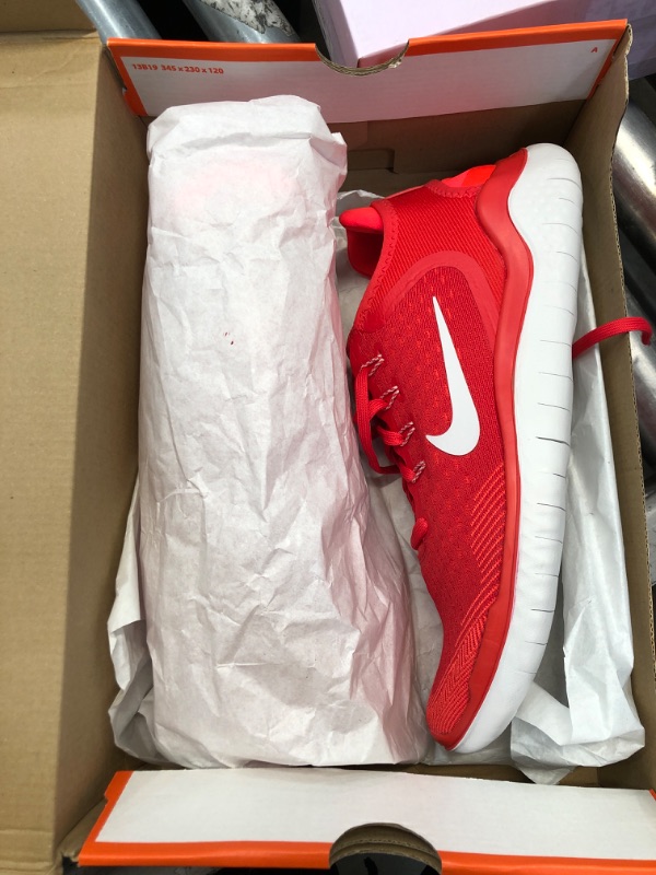 Photo 2 of Nike Men's Free RN 2018, Speed RED/VAST Grey, 10.5 M US