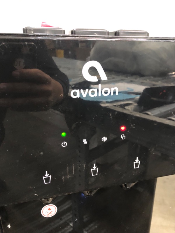 Photo 3 of **MINOR DENTS**TESTED**Avalon Bottom Loading Water Cooler Dispenser with BioGuard- 3 Temperature Settings- UL/Energy Star Approved- Bottled
