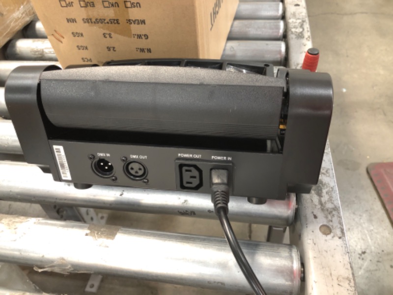 Photo 4 of **USED** BETOPPER Spider Moving Head DJ Light, 8x10W LEDs Beam Stage Lights RGBW, Sound Activated/DMX-512 Control for Party, Church, Event, Concert Club Event Lighting (1 Pack)
