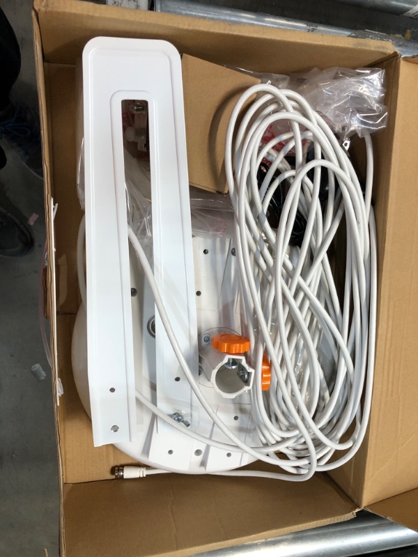 Photo 2 of **USED** Five Star [Newest 2020] HDTV Antenna 360° Omni-Directional Reception Amplified Outdoor TV Antenna 150 Miles Long Range for Indoor/Outdoor