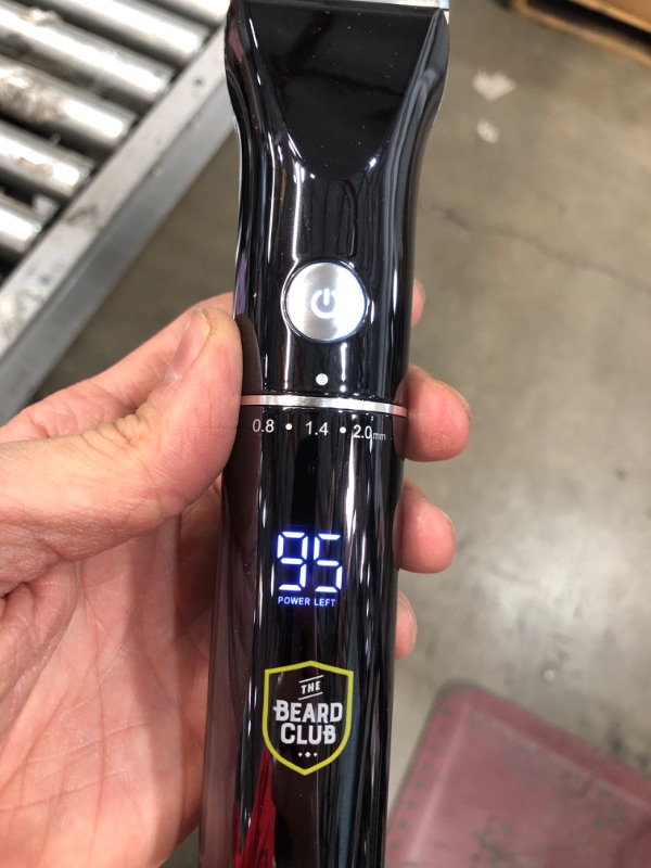 Photo 4 of **NEW** Beard Club PT45 Beard Trimmer for Men - Electric Cordless Rechargeable Beard & Hair Trimmer - High Power 7000 RPM - 8 Color Guides, 45 Unique Trim Lengths - Extra Sharp Mower Blades - Travel Lock PT45 Trimmer