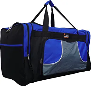 Photo 1 of 20" 40lb. Capacity Royal Blue Duffle Bag/Gym Bag/Luggage/Suitcase