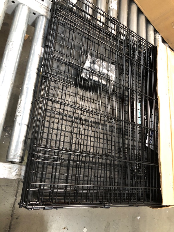 Photo 3 of **USED** MidWest Homes For Pets Double Door iCrate Metal Dog Crate, 42"
