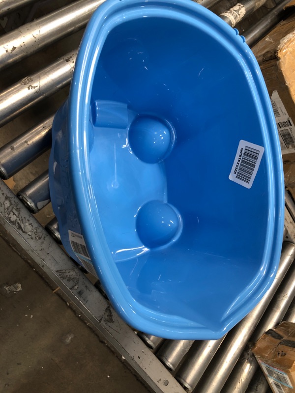 Photo 3 of **USED/MISSING ITEM** Quickie EZ-Glide Multi-Purpose Bucket on Wheels, 5-Gallon, Blue, for Bathroom/Home/Kitchen Cleaning or Car Washing