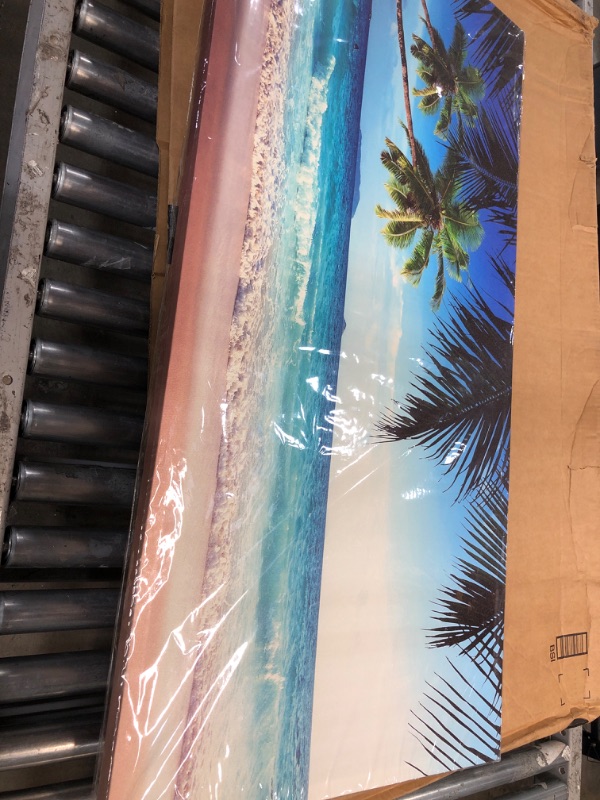 Photo 1 of **USED** Tropical Beach Canvas- 24"x47"