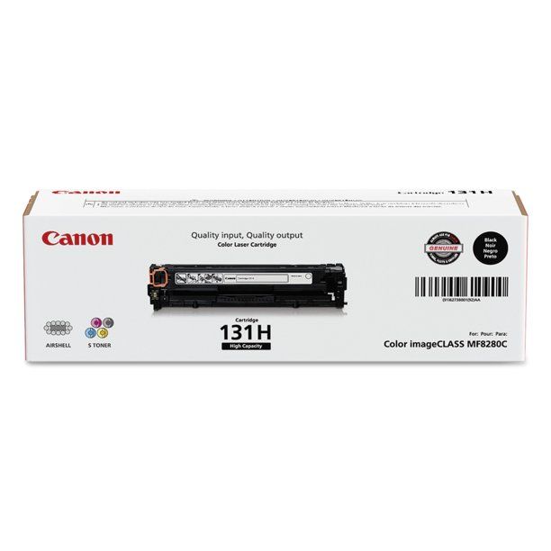 Photo 1 of Canon 131 Toner Cartridge Bundle for imageCLASS MF8280Cw and MF628CW Printer, 1500 Sheets, Black / Cyan / Magenta / Yellow