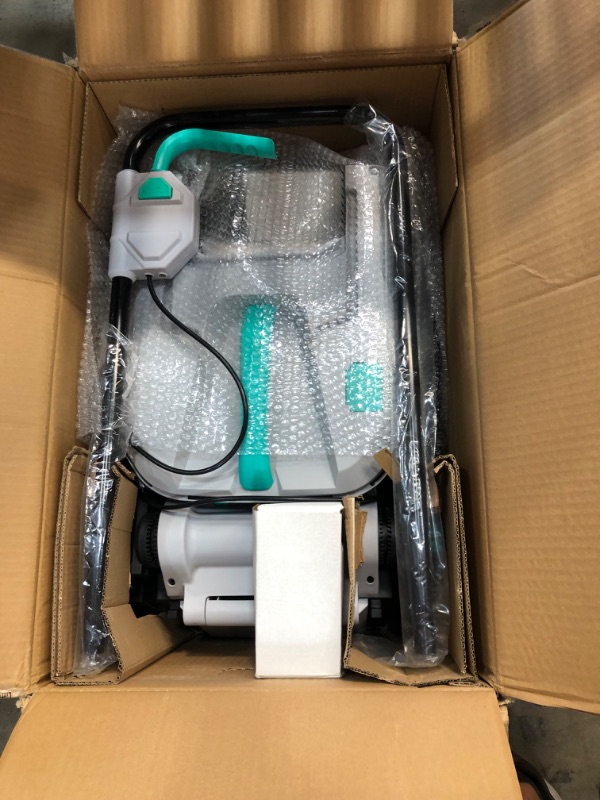 Photo 1 of Litheli Cordless Lawn Mower 13 Inch, 5 Heights, 20V Electric Lawn Mowers for Garden, Yard and Farm, with Brushless Motor, 4.0Ah Battery & Charger Included