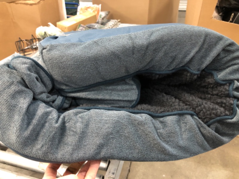 Photo 1 of **USED** Large Blue Dog Bed