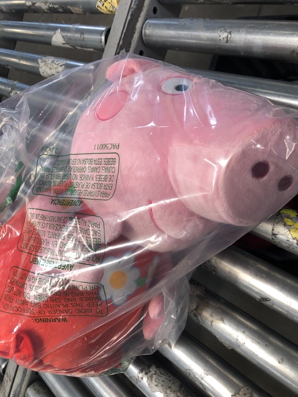 Photo 2 of Peppa Pig 24.75-Inch Jumbo Plush, Super Soft & Cuddly Stuffed Animal, Giant Plush, by Just Play
