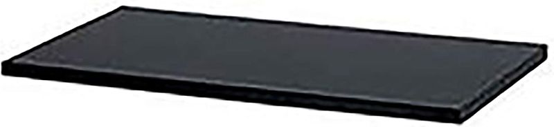 Photo 1 of **MINOR SHIPPING DAMAGE**SSWBasics Laminated Black Melamine Shelf - 24" L X 12" W
