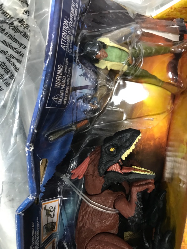 Photo 1 of Jurassic World Dominion Kayla Watts and Pyroraptor Human and Dino Pack with 2 Action Figures and Accessory, Toy Gift Set and Collectible