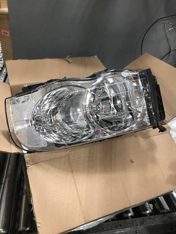 Photo 3 of BRYGHT Headlight Assembly Fit for 2002-2005 Dodge Ram 1500 Pickup and 2003-2005 Dodge Ram 2500/3500 Pickup Passenger and Driver Side