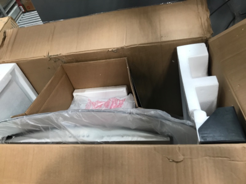 Photo 1 of Comfee CVG30W8AST 30 Inches Ducted Wall Mount Vent Range Hood with 450 CFM 3 Speed Exhaust Fan, Baffle Filters, Curved Glass, 2 LED Lights, Convertible to Ductless, Stainless Steel Button Control 30 inch