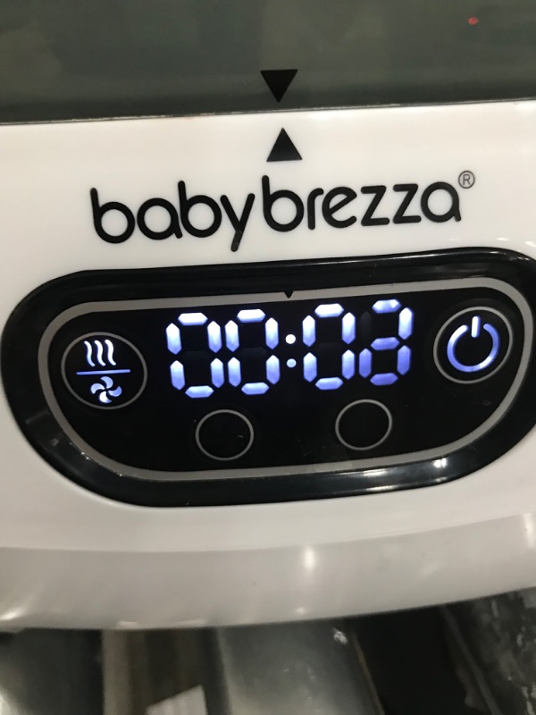 Photo 2 of Baby Brezza Baby Bottle Sterilizer and Dryer Advanced – Electric Steam Sterilization Machine – Universal Sterilizing for All Bottles: Plastic + Glass + Pacifiers + Breast Pump Parts - HEPA Filtration
