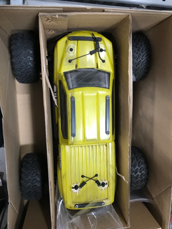 Photo 3 of ARRMA 1/10 Big Rock 4X4 V3 3S BLX Brushless Monster RC Truck RTR (Transmitter and Receiver Included, Batteries and Charger Required), Black, ARA4312V3
