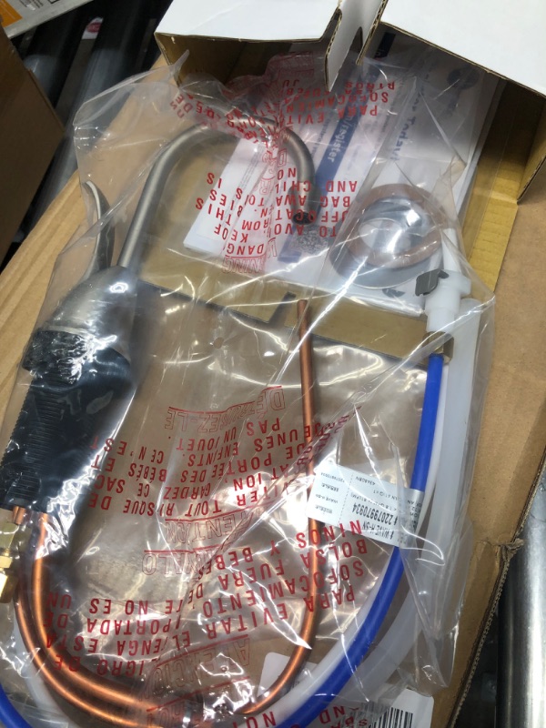 Photo 1 of InSinkErator H-Wave-SN Involve Wave Instant Hot Water Dispenser System with Stainless Steel Tank, Satin Nickel Satin Nickel Hot Only