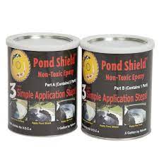 Photo 1 of **DENTS ON CANS**Pond Shield 1.5-qt. Clear Non Toxic Epoxy
