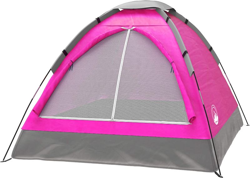 Photo 1 of 2-Person Camping Tent – Includes Rain Fly and Carrying Bag – Lightweight Outdoor Tent for Backpacking, Hiking, or Beach by Wakeman Outdoors
