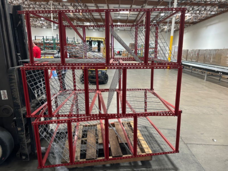 Photo 3 of **Bundle of three, 4 tier wire racks**