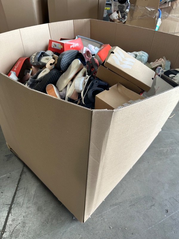 Photo 4 of **PALLET OF ASSORTED SHOES. DIFFERENT SIZING. MEN, WOMEN AND CHILDRENS** NONREFUNDABLE