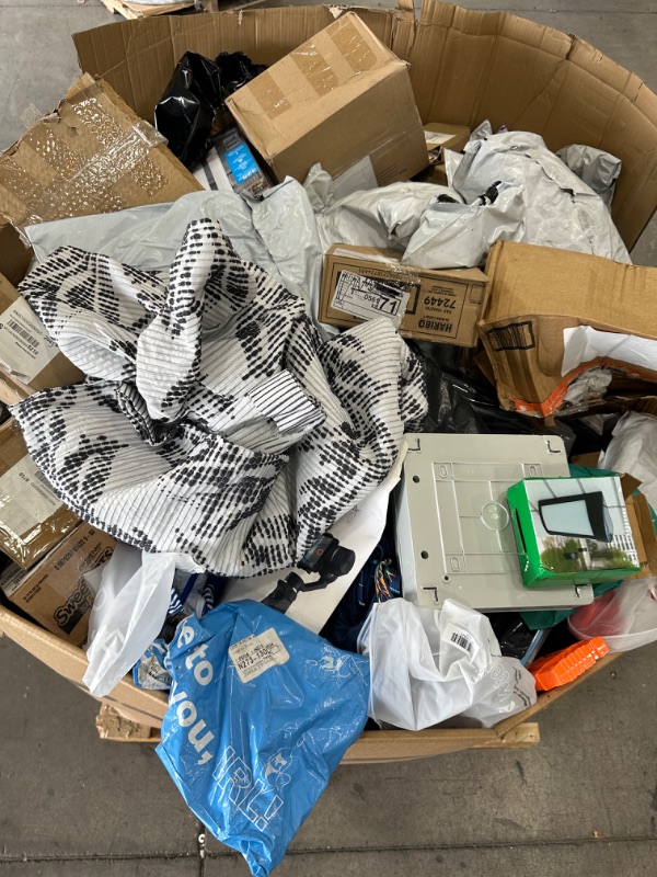 Photo 1 of **PALLET OF HOME GOODS, ELECTRONICS, HARDWARE, AND CARPARTS.**SOLD AS IS**NONREFUNDABLE**