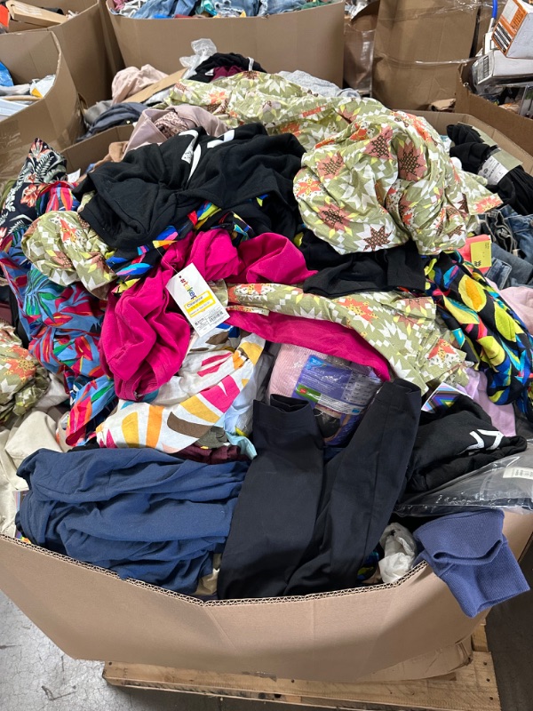 Photo 2 of **PALLET OF ASSORTED CLOTHING, MEN WOMANS AND CHILDRENS, ASSORTED SIZING** NONREFUNDABLE**