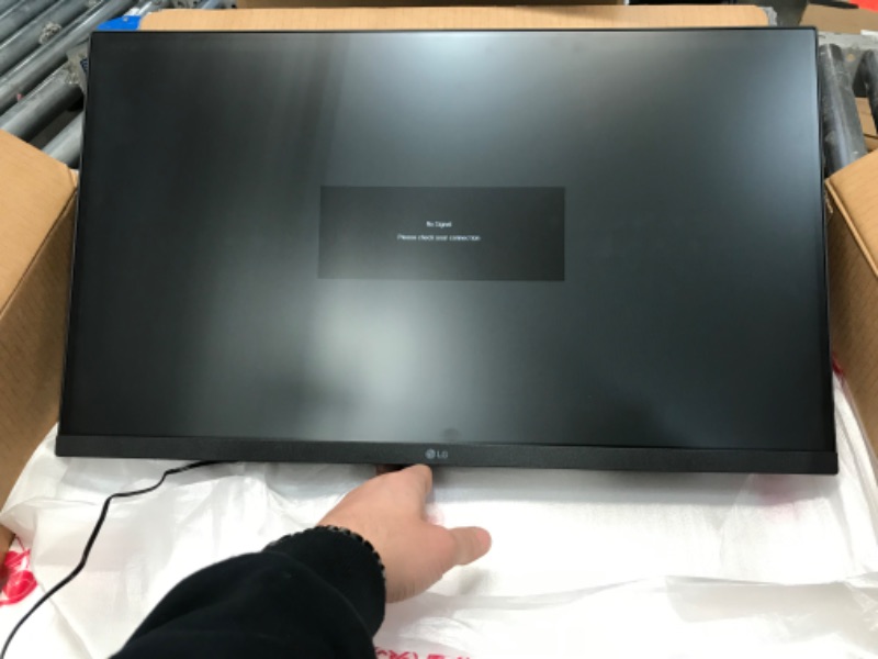 Photo 2 of LG FHD 27-Inch Computer Monitor 27MP450-B, IPS with AMD FreeSync, Black Tilt & Height Adj