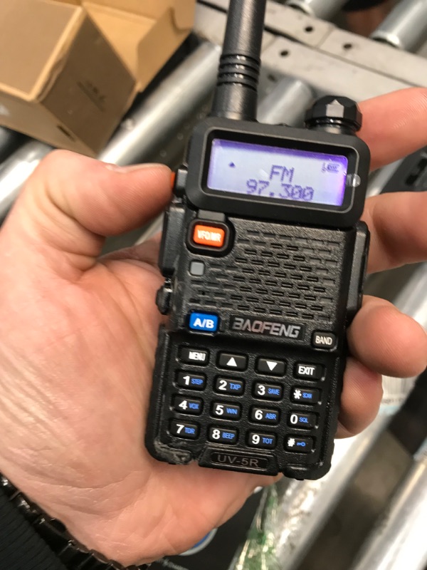 Photo 2 of BAOFENG UV-5R Dual Band Two Way Radio (Black), 144-148MHz & 420-450MHz