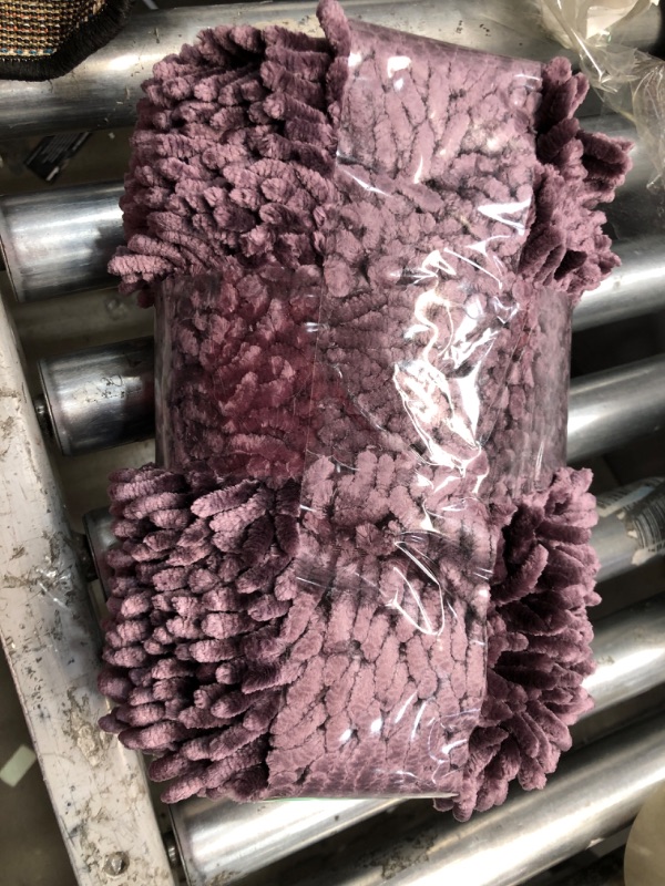 Photo 1 of **USED** Fluffy Purple Bath Mat