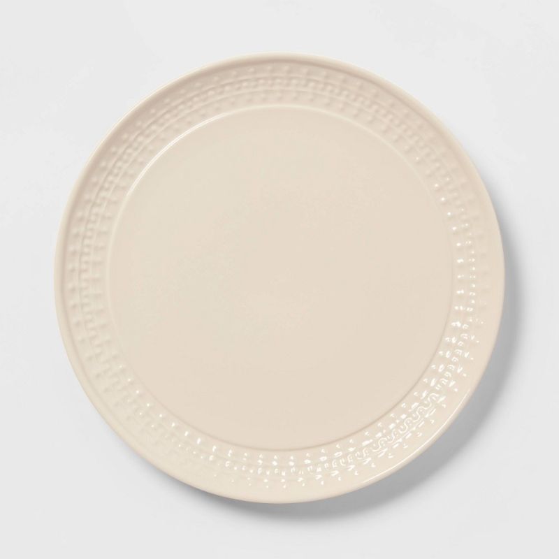 Photo 1 of 10" Stoneware Fairlee Dinner Plate - Threshold™, pack of 4
