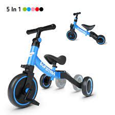 Photo 1 of **PARTS ONLY**
Besrey 5 in 1 Toddler Tricycle for 1-5 Years Old Boys Girls, Kids Trike for Balance Training, Baby Bike Frame 24.2 in, Blue
(PICTURE FOR REFERENCE)
