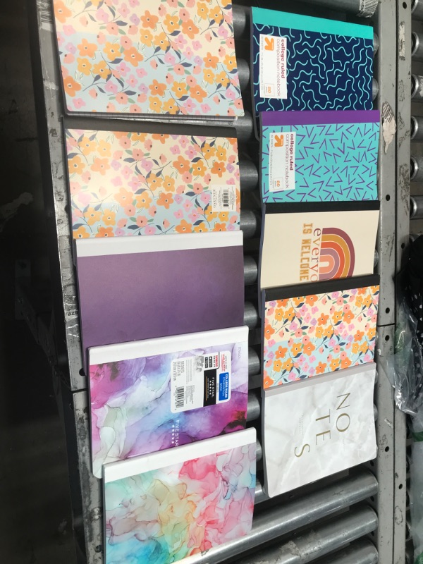 Photo 1 of BUNDLE OF ASSORTED RULED COMPOSITION NOTEBOOKS  (10 NOTEBOOKS)