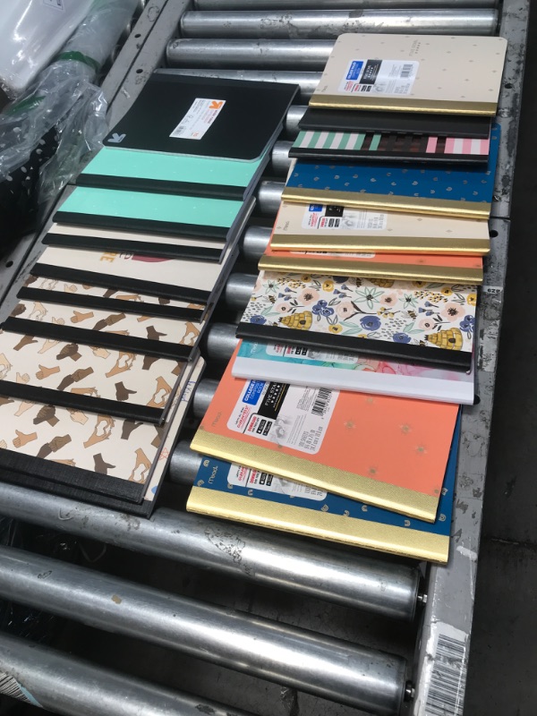 Photo 1 of BUNDLE OF ASSORTED RULED COMPOSITION NOTEBOOKS  (20 NOTEBOOKS)