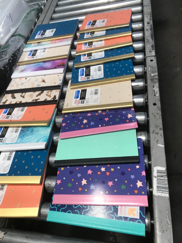 Photo 1 of BUNDLE OF ASSORTED RULED COMPOSITION NOTEBOOKS  (20 NOTEBOOKS)