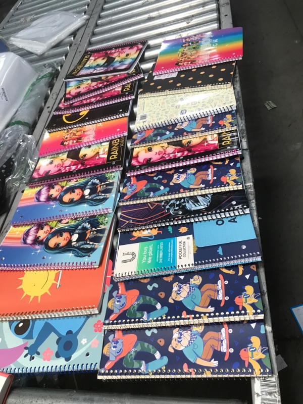 Photo 1 of BUNDLE OF ASSORTED RULED NOTEBOOKS  (20 NOTEBOOKS)