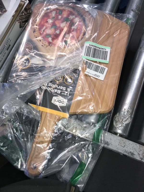 Photo 1 of 12" pizza wooden serving board 