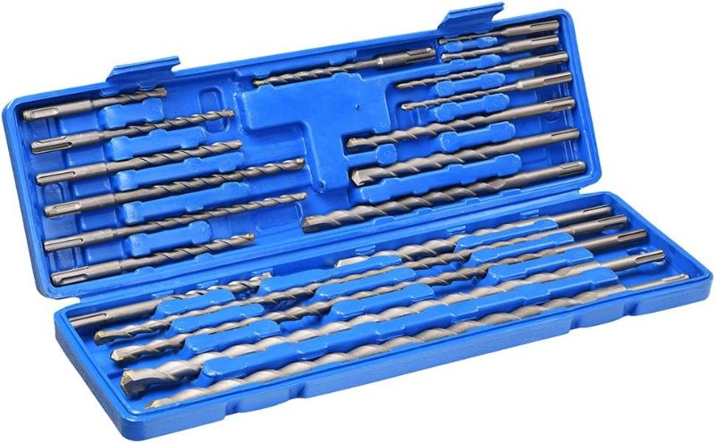 Photo 1 of 
20 Pc SDS Plus Rotary Hammer Drill Bits Set Fit Hilti Bosch Dewalt & Milwaukee US Delivery